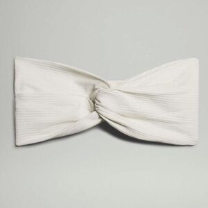 Lululemon Womens Ribbed Nulu Twist-Front Headband NWT